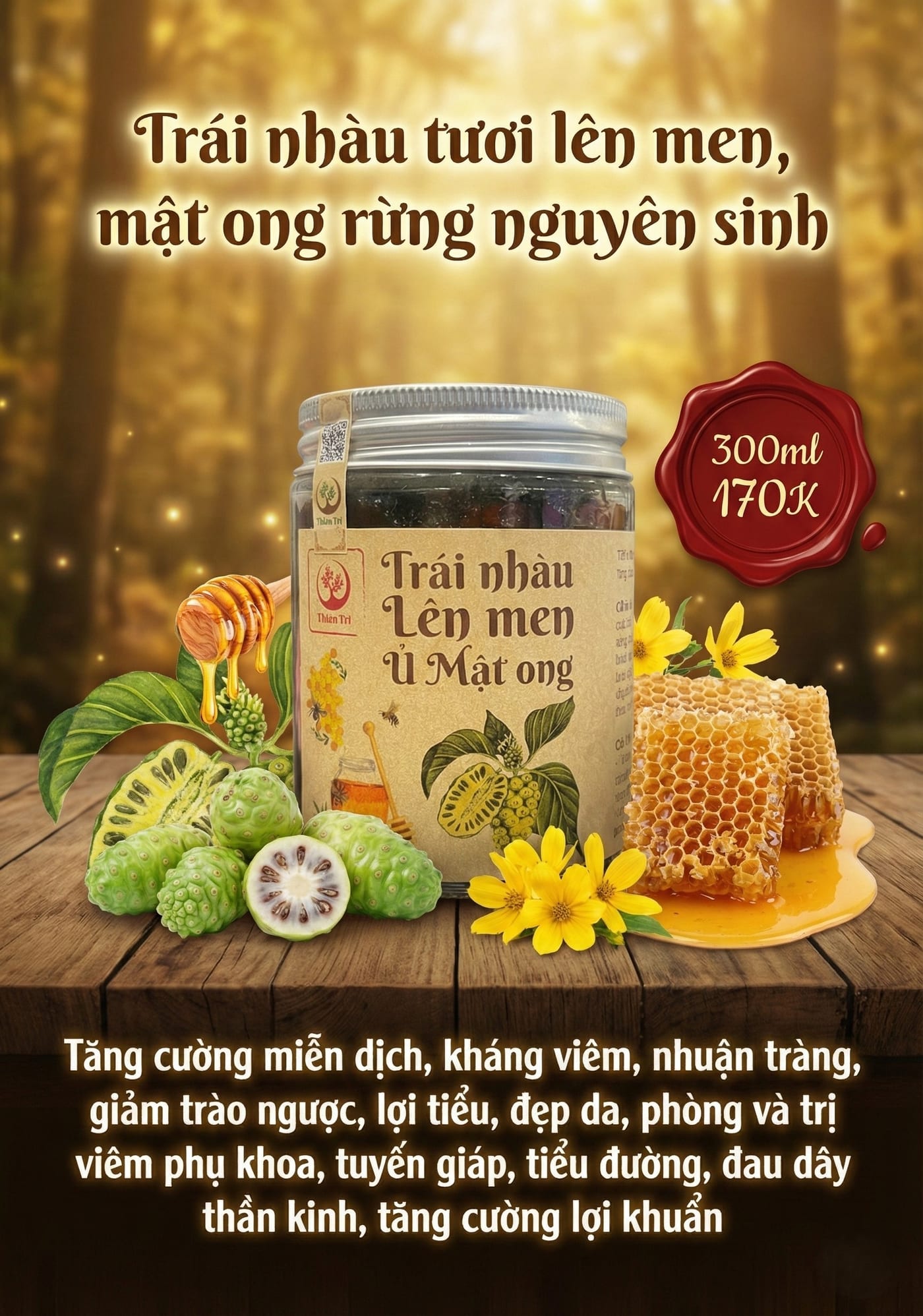 Trái Nhàu LM Ủ MO