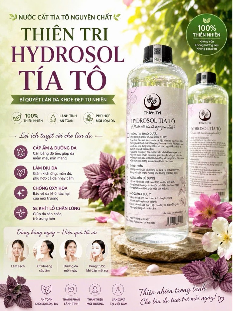 nước cất tía tô